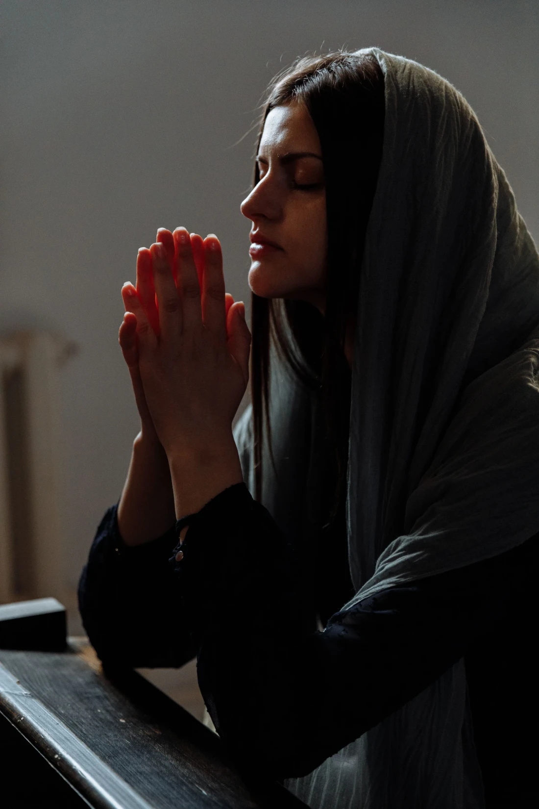 Open scripture in a place of worship
